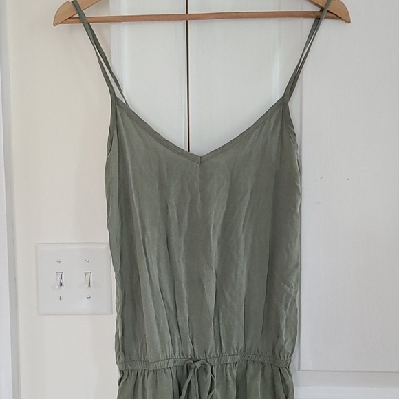 Wasabi + Mint small jumpsuit w/ pockets! - Picture 2 of 4